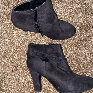 Black booties